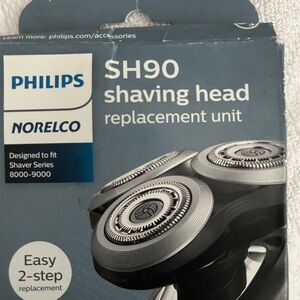 Philips Black and Silver Shaving Head Replacement